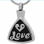 LOVE Stainless Steel Cremation Pendant Memorial Jewelry