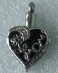 MOM Stainless Steel Cremation Pendant Memorial Jewelry