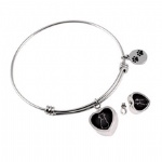 Stainless Steel Urn Cremation Bracelet Memorial Jewelry