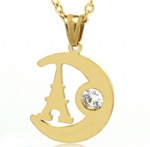 Letter Pendant Stainless Steel Jewelry