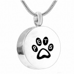 D-1573 pet urns ashes necklace cremation keepsake memorial jewelry