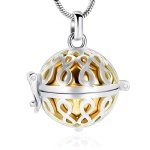 D-1691 Locket pendant urns ashes necklace cremation keepsake memorial jewelry