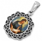 Blessed Virgin Mary Pendant Stainless steel Jewelry