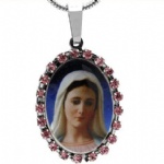 Blessed Virgin Mary Pendant Stainless steel Jewelry
