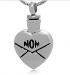MOM Stainless Steel Cremation Pendant