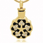 Stainless Steel Urn Pendant Cremation Jewelry