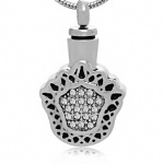 Stainless Steel Urn Pendant Cremation Jewelry